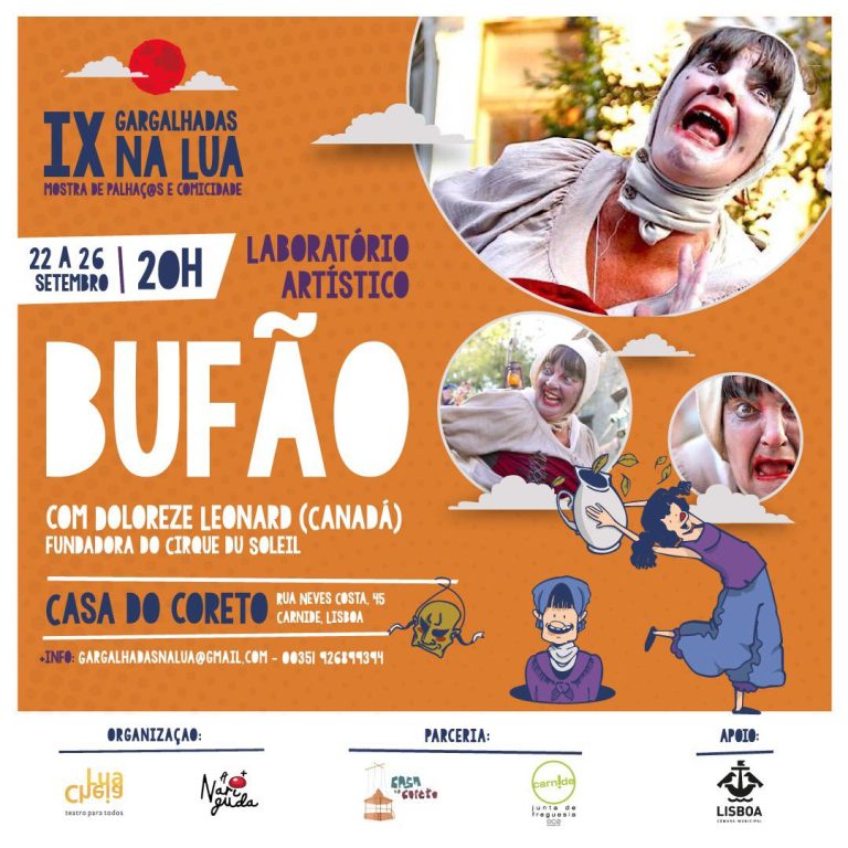 Read more about the article Workshop de Bufão com Doloreze Leonard (CA)